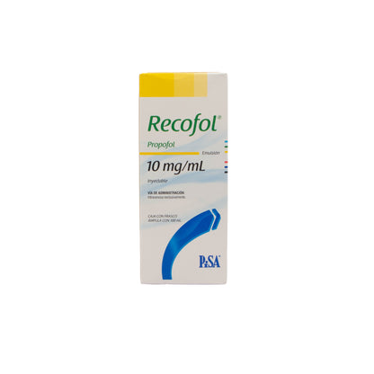 Recofol Solución Inyectable 10mg/ml – Anestésico