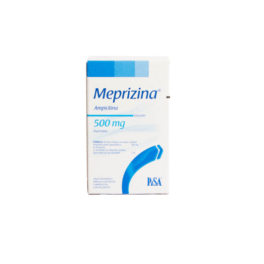 Meprizina Solución Inyectable 500mg – Antibiótico