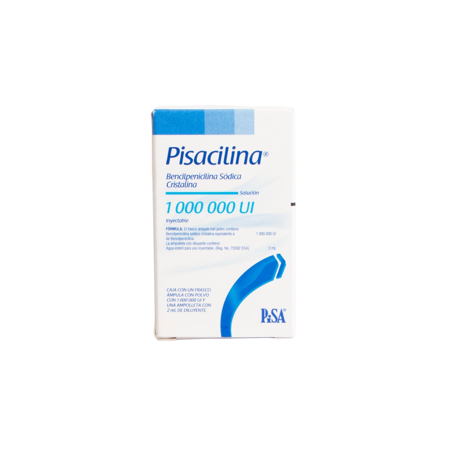 Pisacilina Solución Inyectable 1,000,000 U – Antibiótico