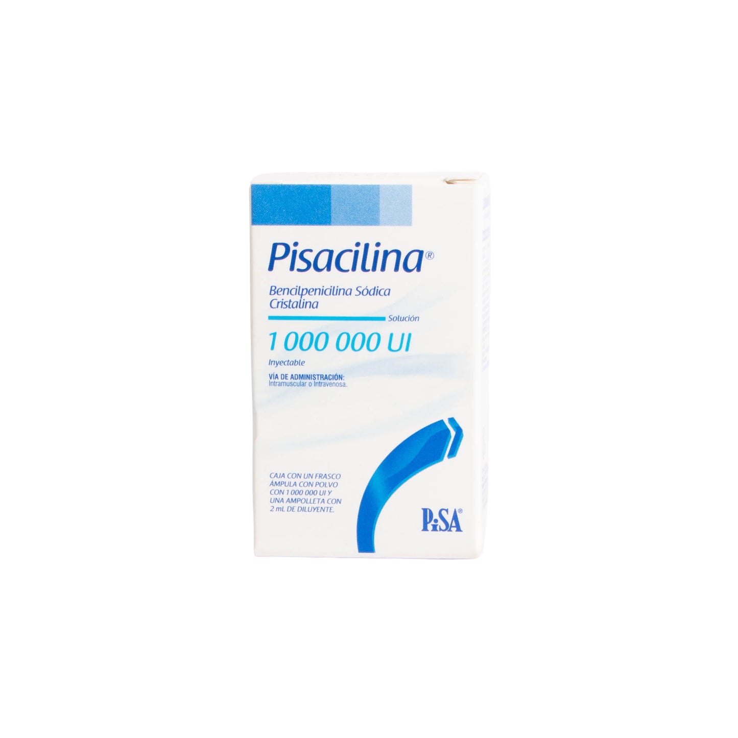 Pisacilina Solución Inyectable 1,000,000 U – Antibiótico