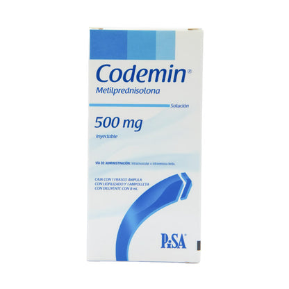 Codemin Solución Inyectable 500mg – Antiinflamatorio