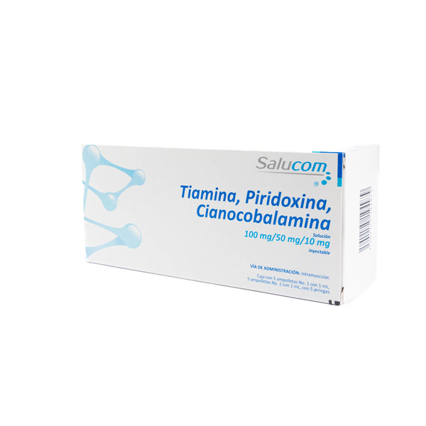SM Complejo B Solución Inyectable – Vitaminas