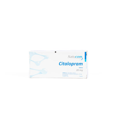 SM Citalopram 20mg Tabletas – Antidepresivo