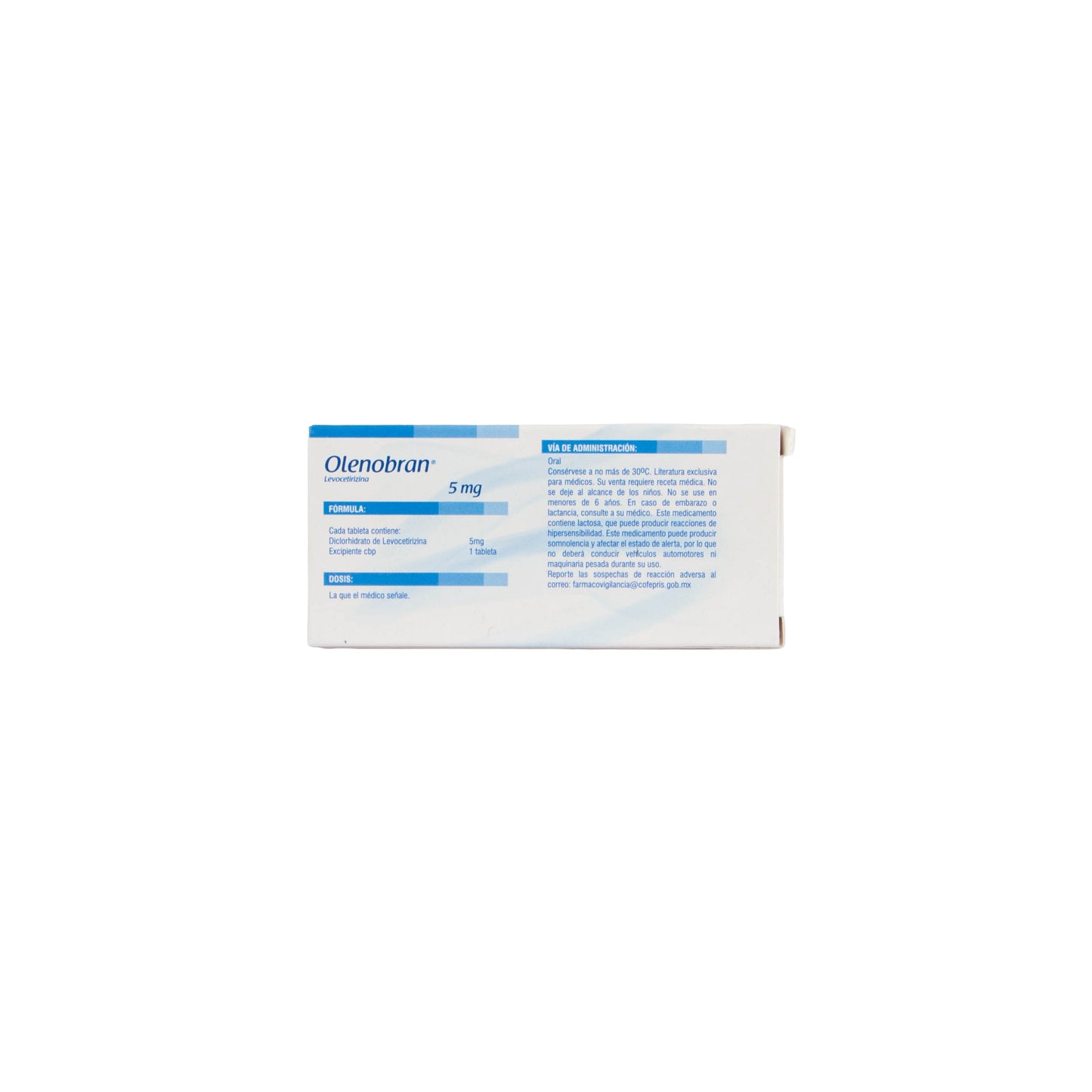Olenobran Tabletas 5 mg – Antihistamínico