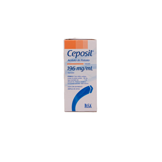 CEPOSIL Solución Inyectable 196mg/ml – Terapia de Infusión