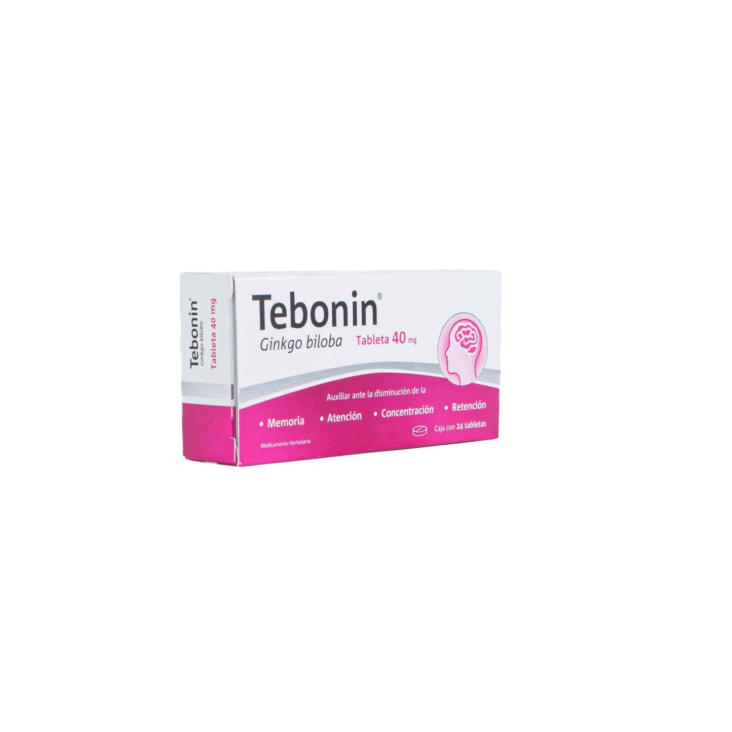 Ginkgo Biloba 40mg Tabletas – Suplemento Herbal