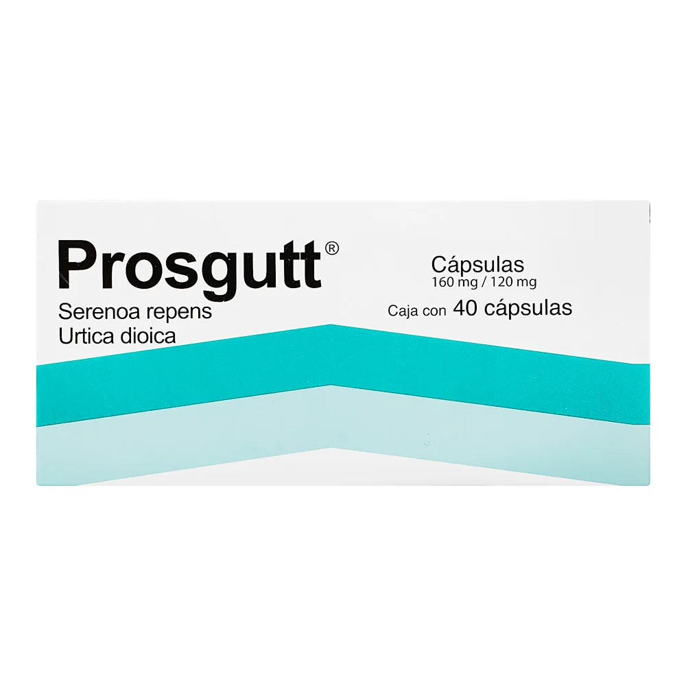 Prosgutt 160/120 Mg con 40 Cápsulas