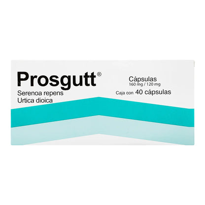Prosgutt 160/120 Mg con 40 Cápsulas