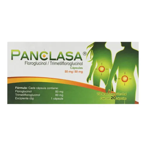 Panclasa 80mg Cápsulas – Antiespasmódico