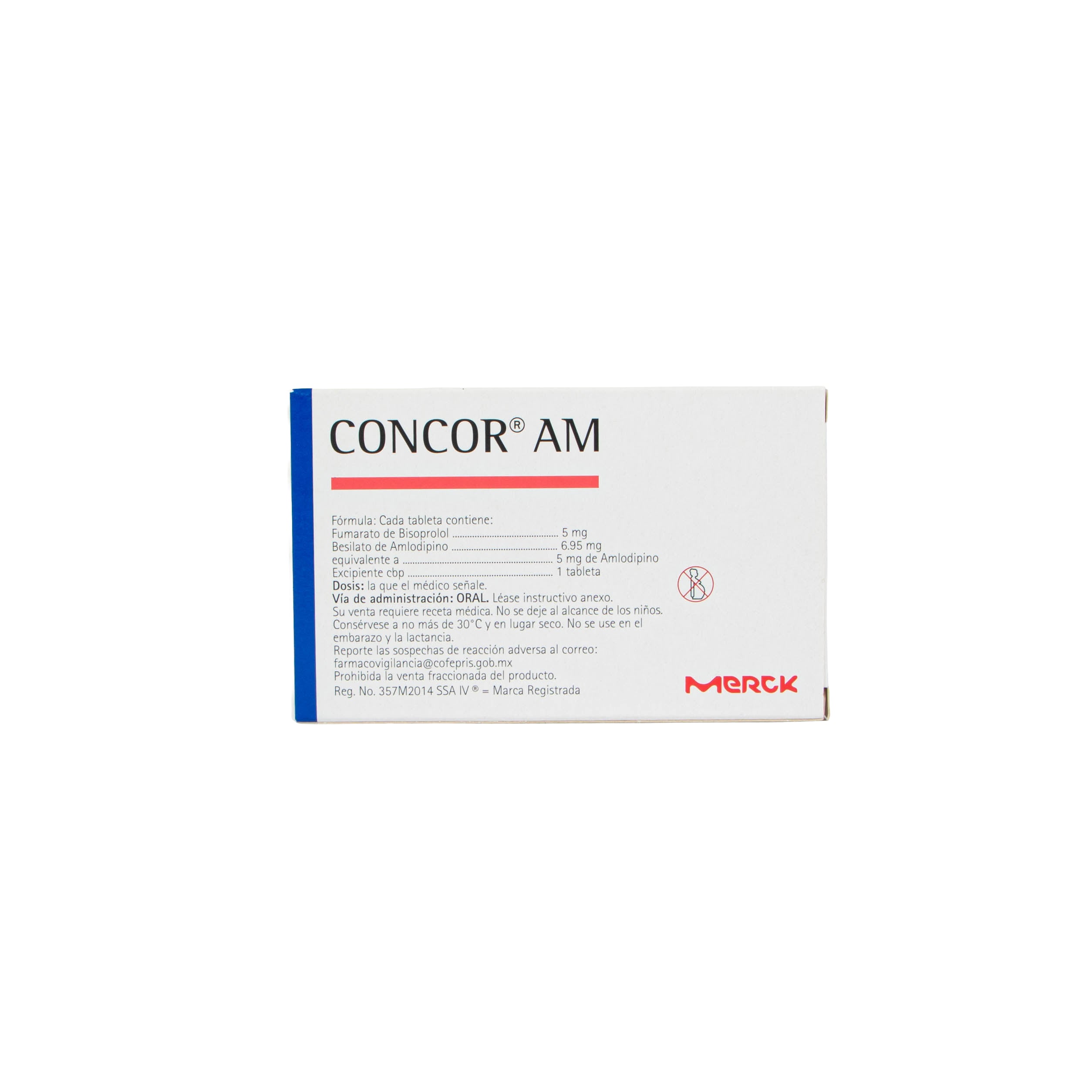 Concor AM Tabletas 5mg/5mg – Hipertensión – Farmacia La Paz