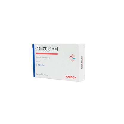 Concor AM Tabletas 5mg/5mg – Hipertensión