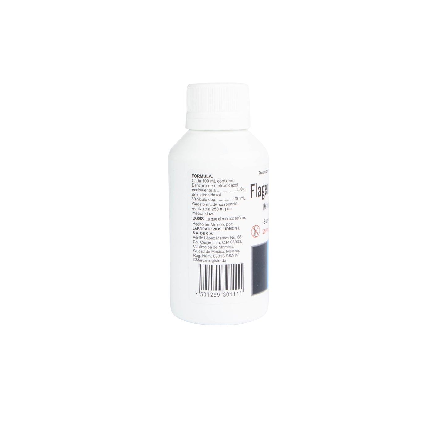 Flagenase Suspensión 250 mg/5ml – Antibiótico