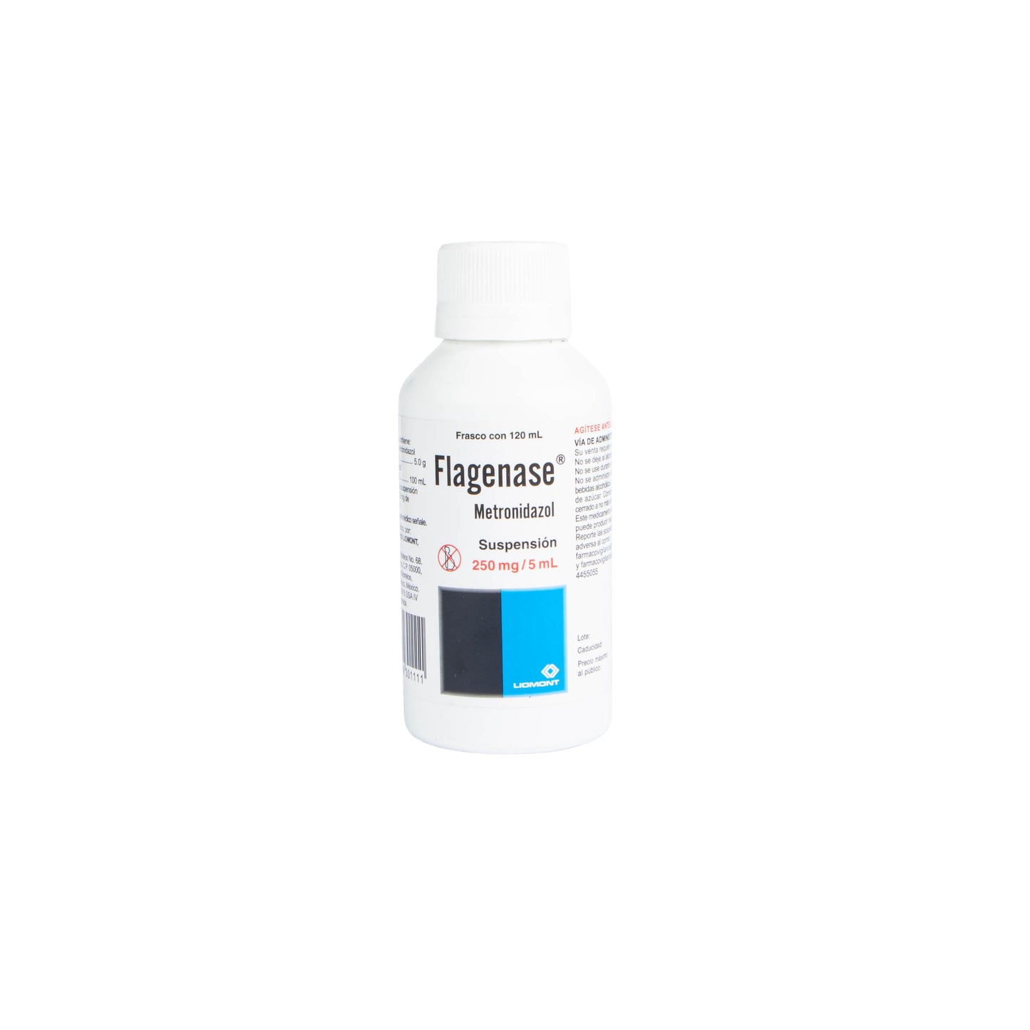 Flagenase Suspensión 250 mg/5ml – Antibiótico