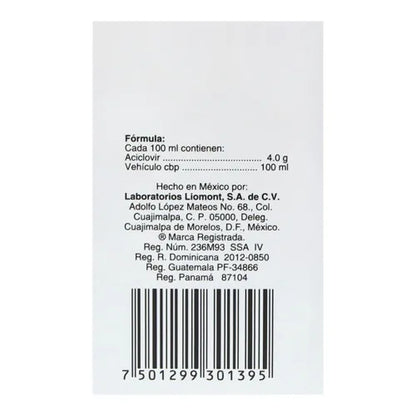 Cicloferon Suspensión 200 mg/5ml – Antiviral