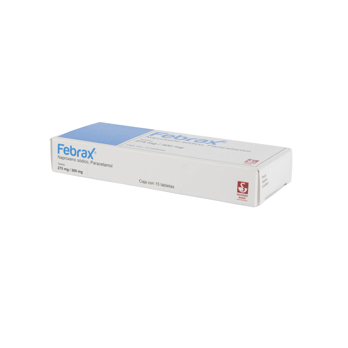 Febrax Tabletas 300 mg – Analgésico y Antiinflamatorio – Farmacia La Paz