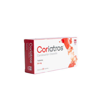 Coriatros Tabletas 16 mg – Antihipertensivo