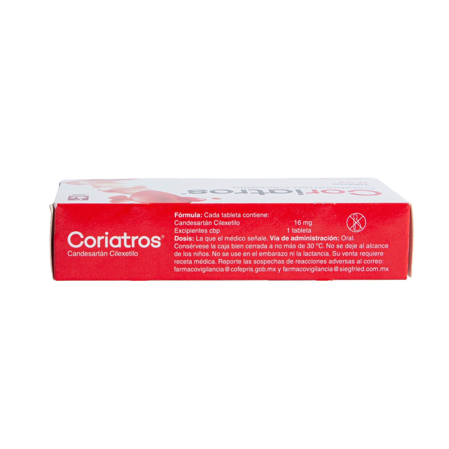 Coriatros Tabletas 16 mg – Antihipertensivo