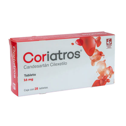 Coriatros Tabletas 16 mg – Antihipertensivo