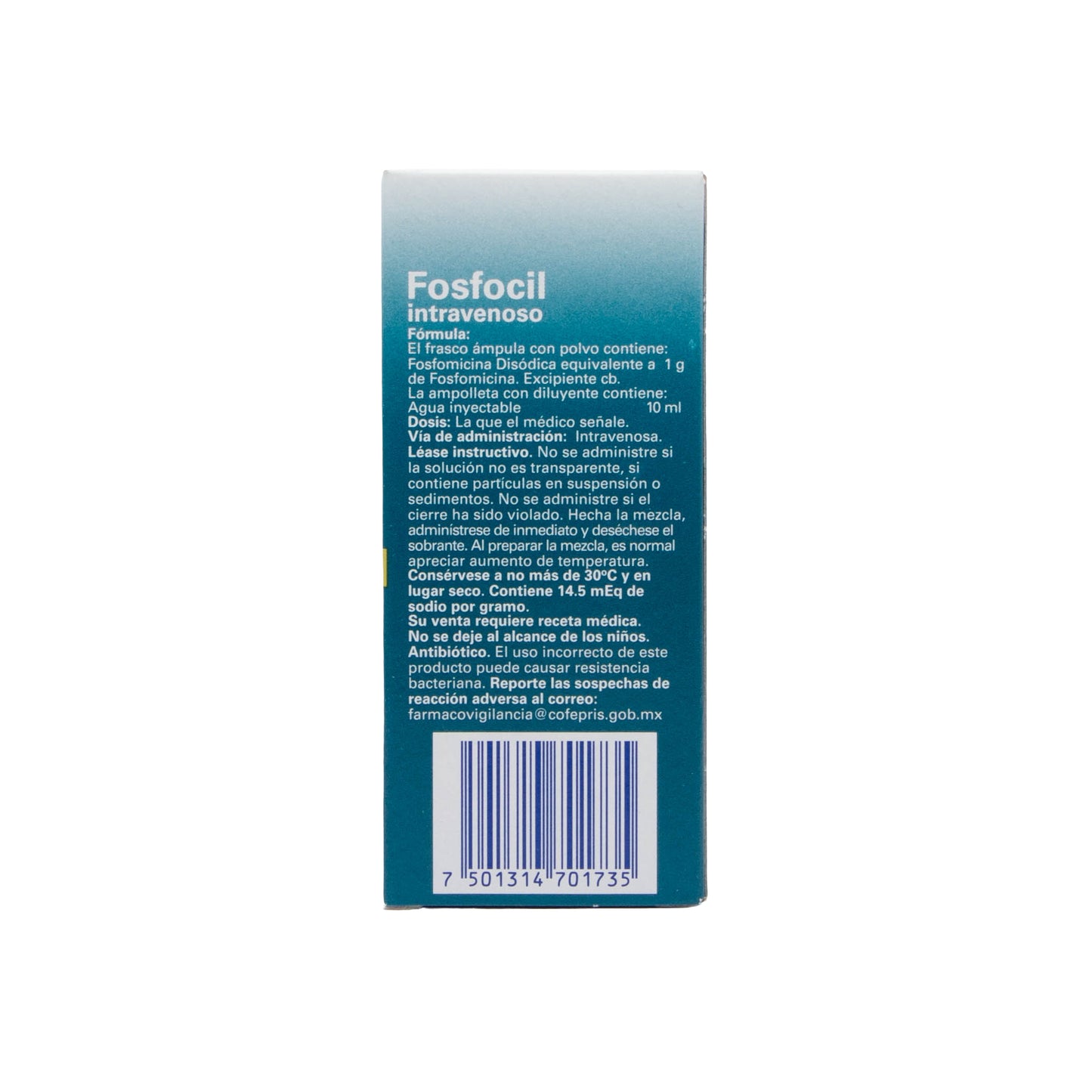 Fosfocil Vial 1 g 4 ml – Antibiótico