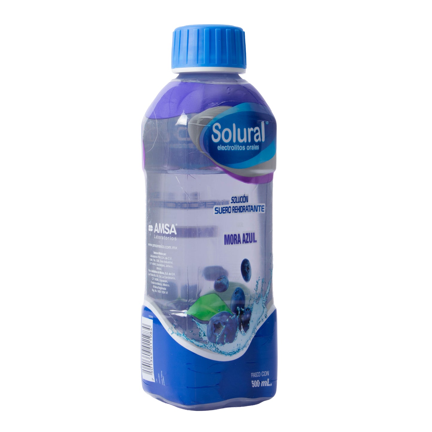 Solural Mora Azul Solución 500ml – Hidratación Oral