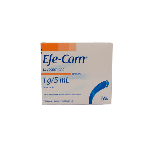 EFE-CARN Solución Inyectable 1g/5ml – Suplemento Energético
