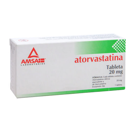 Atorvastatina 20 mg, 10 Tab.