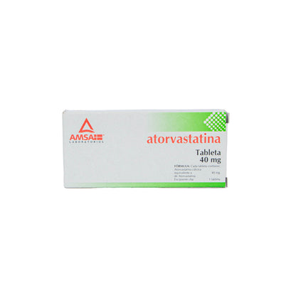 Atorvastatina Tabletas 40mg – Reducción de Colesterol