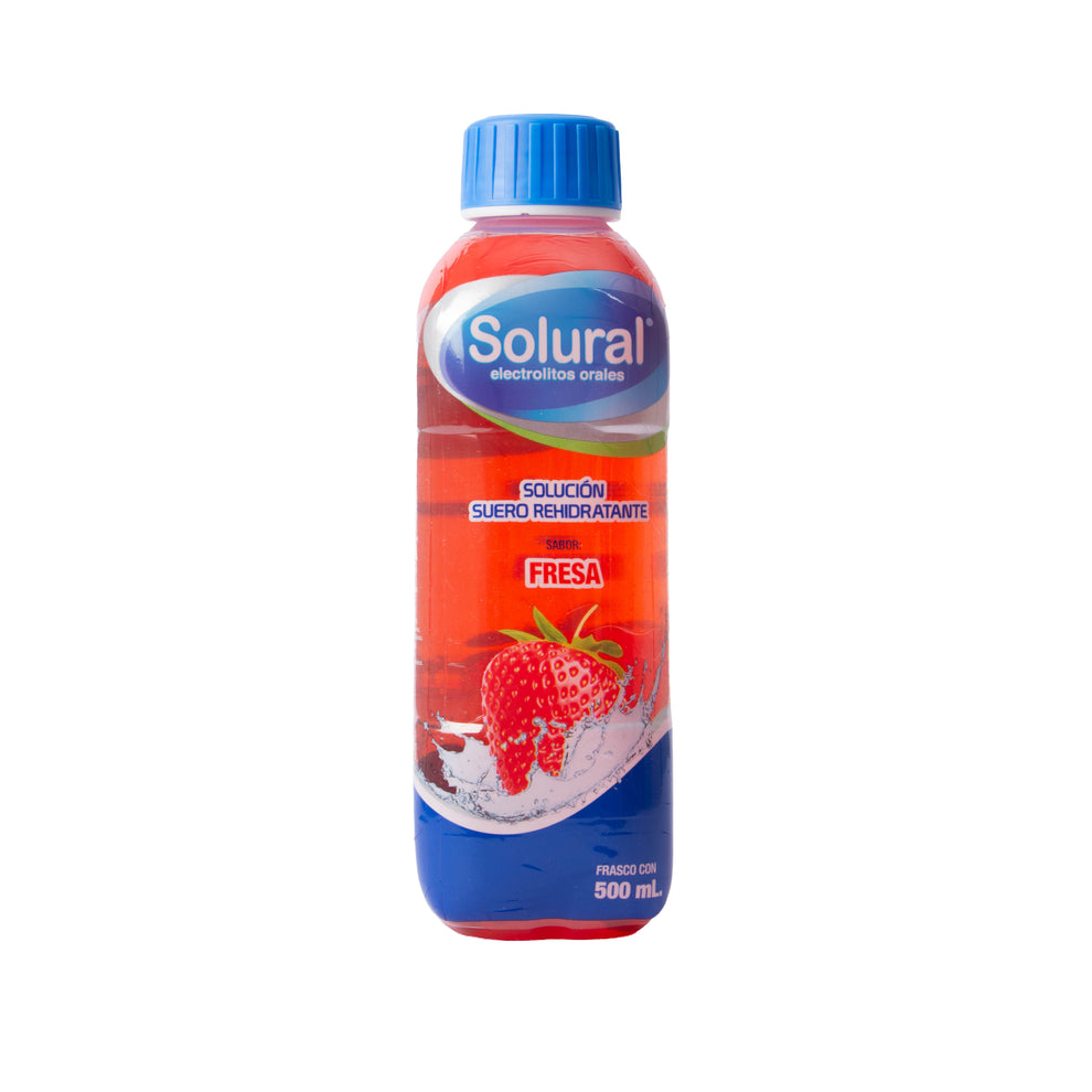 Solural Solural AM Sabor Fresa 500ml – Hidratación Oral – Farmacia La Paz