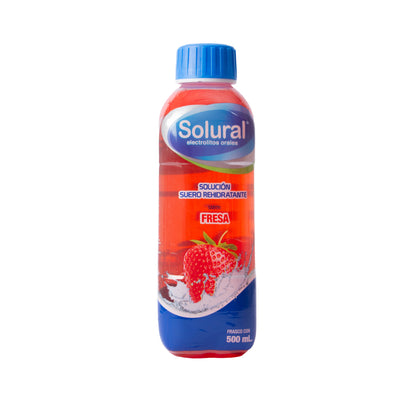 Solural AM Sabor Fresa 500ml – Hidratación Oral