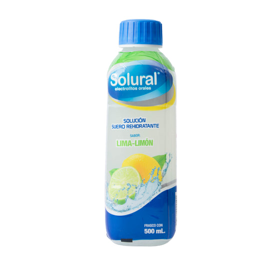 Solural Lima-Limon Solución 500ml – Hidratación Oral