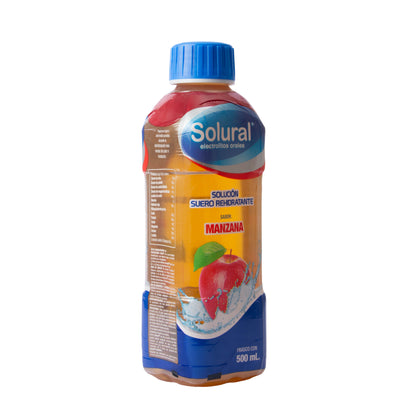 Solural AM Sabor Manzana 500ml – Hidratación Oral