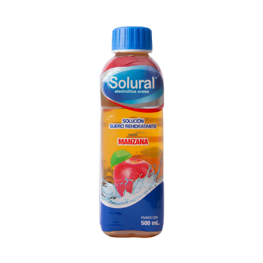 Solural AM Sabor Manzana 500ml – Hidratación Oral