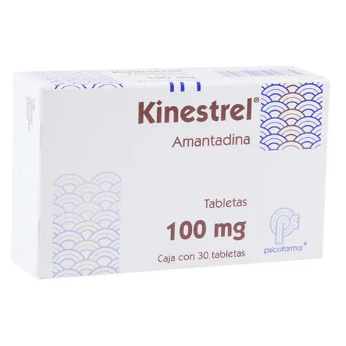 Kinestrel 100 mg, Amantadina, Caj. c/30 Tab.