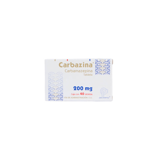 Carbazina 200mg Tabletas – Anticonvulsivo