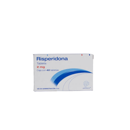 Risperidona 2mg Tabletas – Antipsicótico