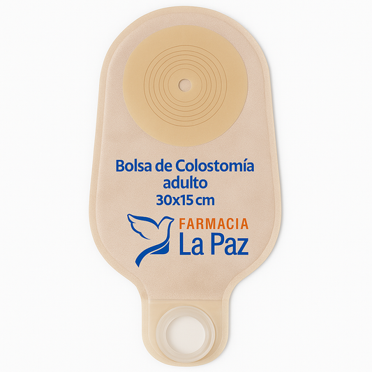 Bolsa Colostomía adulto 30x15 cm