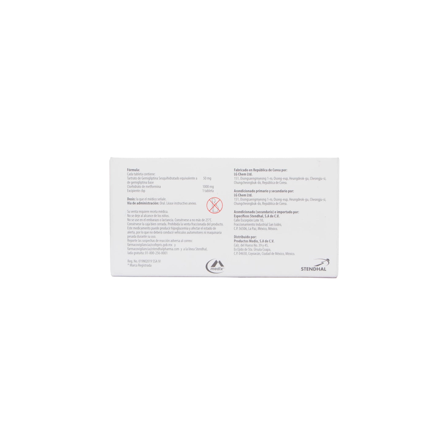 Zemiduo SR Tabletas 50 mg/1000 mg – Antidiabético