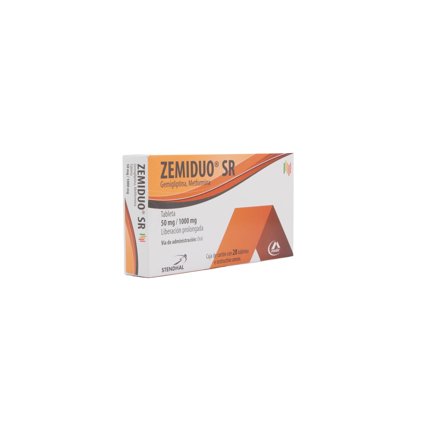 Zemiduo SR Tabletas 50 mg/1000 mg – Antidiabético
