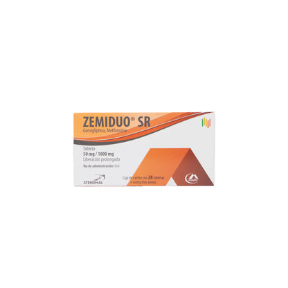Zemiduo SR Tabletas 50 mg/1000 mg – Antidiabético