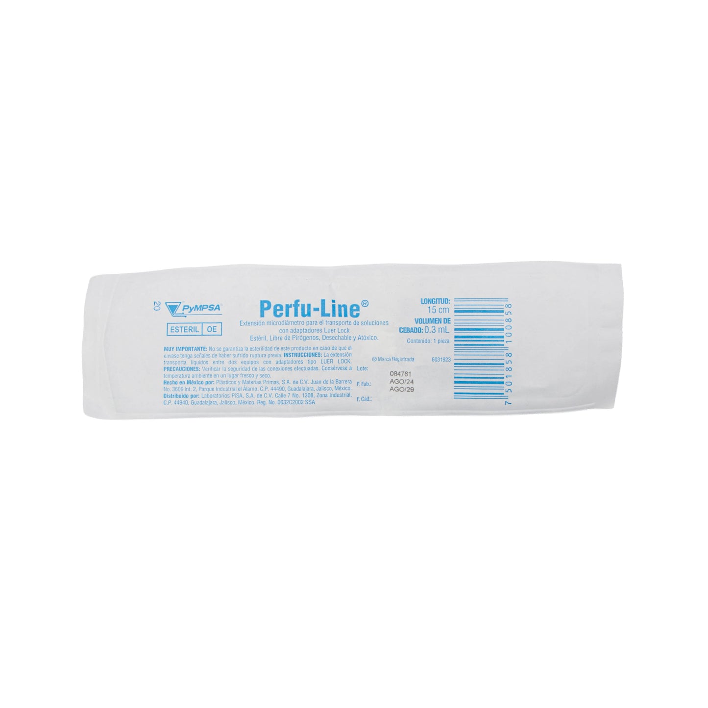 EXT 15 CM PERFU-LINE MICRO – Terapia de Infusión