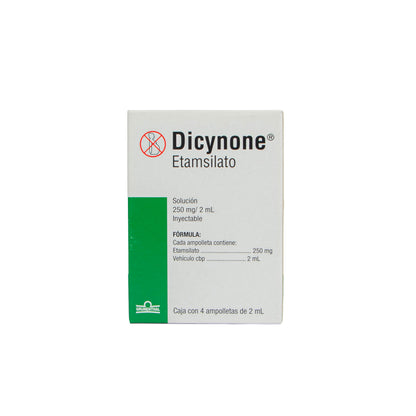 Dicynone Ampolleta 250mg/2ml – Hemostático