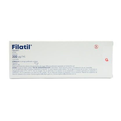 Filatil JGA Prellen 300 mg 1 ml – Estimulante Hematopoyético
