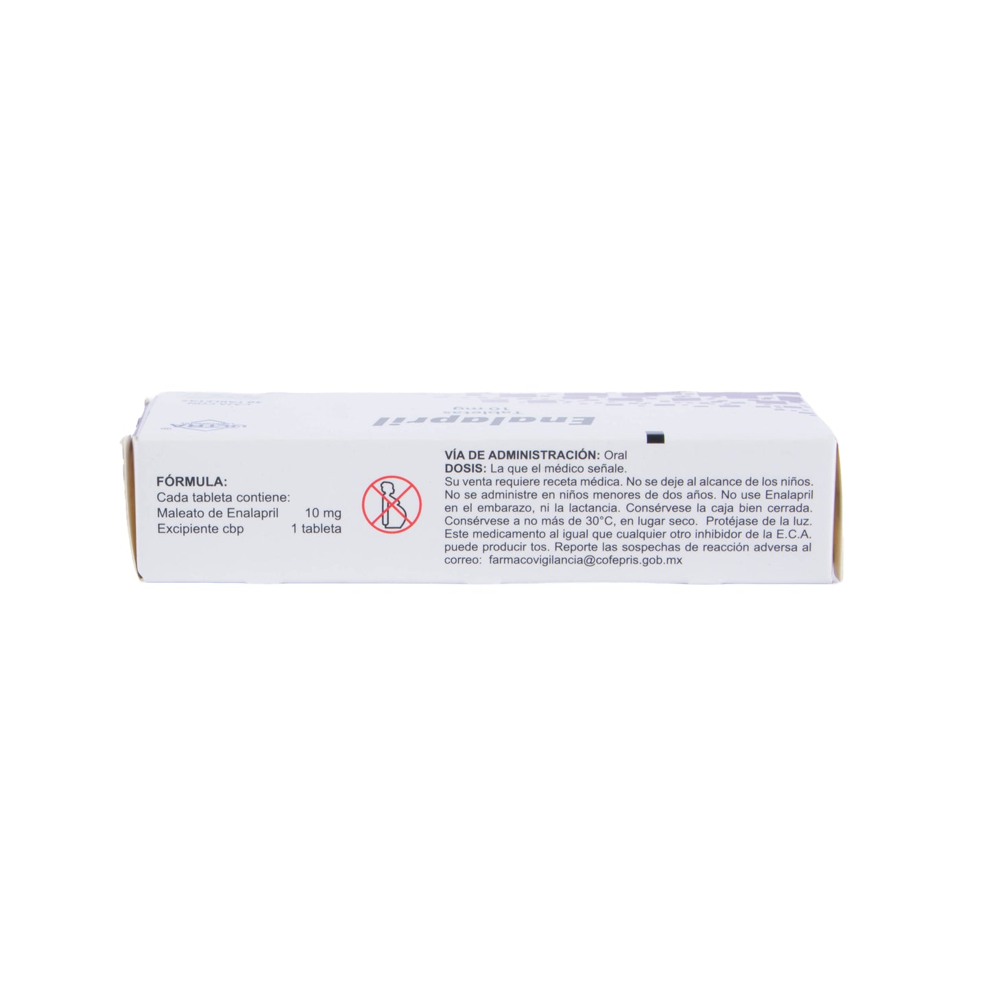 Enalapril G.I ULT Tabletas 10 mg – Antihipertensivo