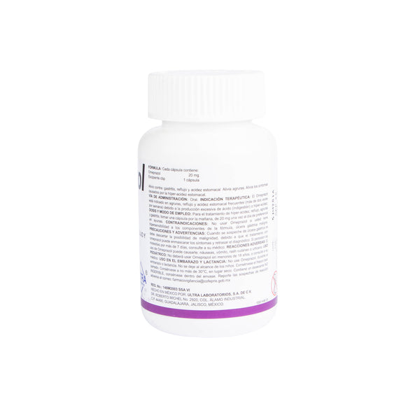 Omeprazol 20mg Cápsulas – Antiácido