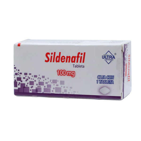 Sildenafil 100 mg, Caj. c/1 Tab.