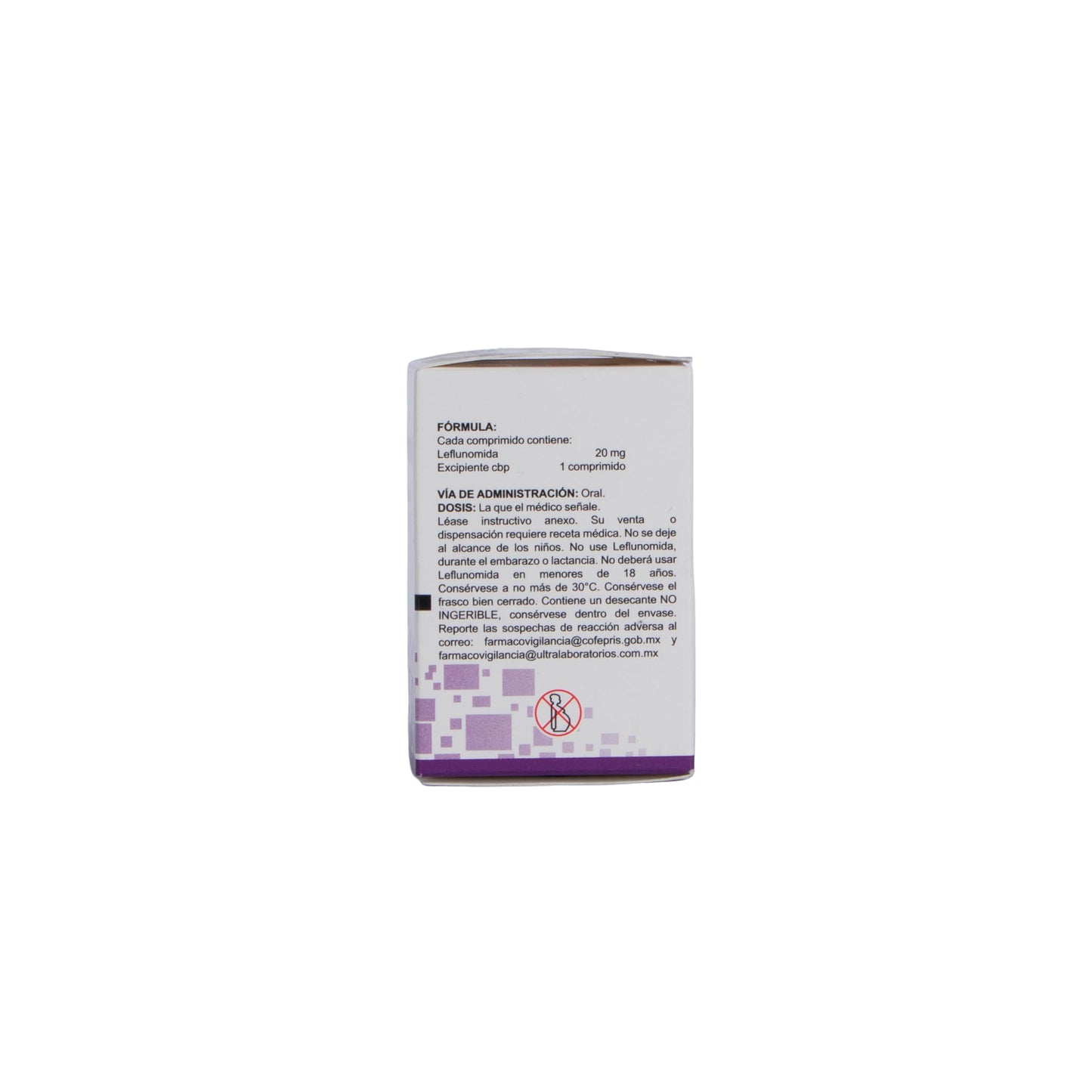 Leflunomida G.I Tabl 20 mg – Antiinflamatorio