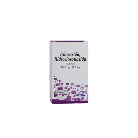 IRBESAR/HIDRO Tabletas 150 mg – Antihipertensivo