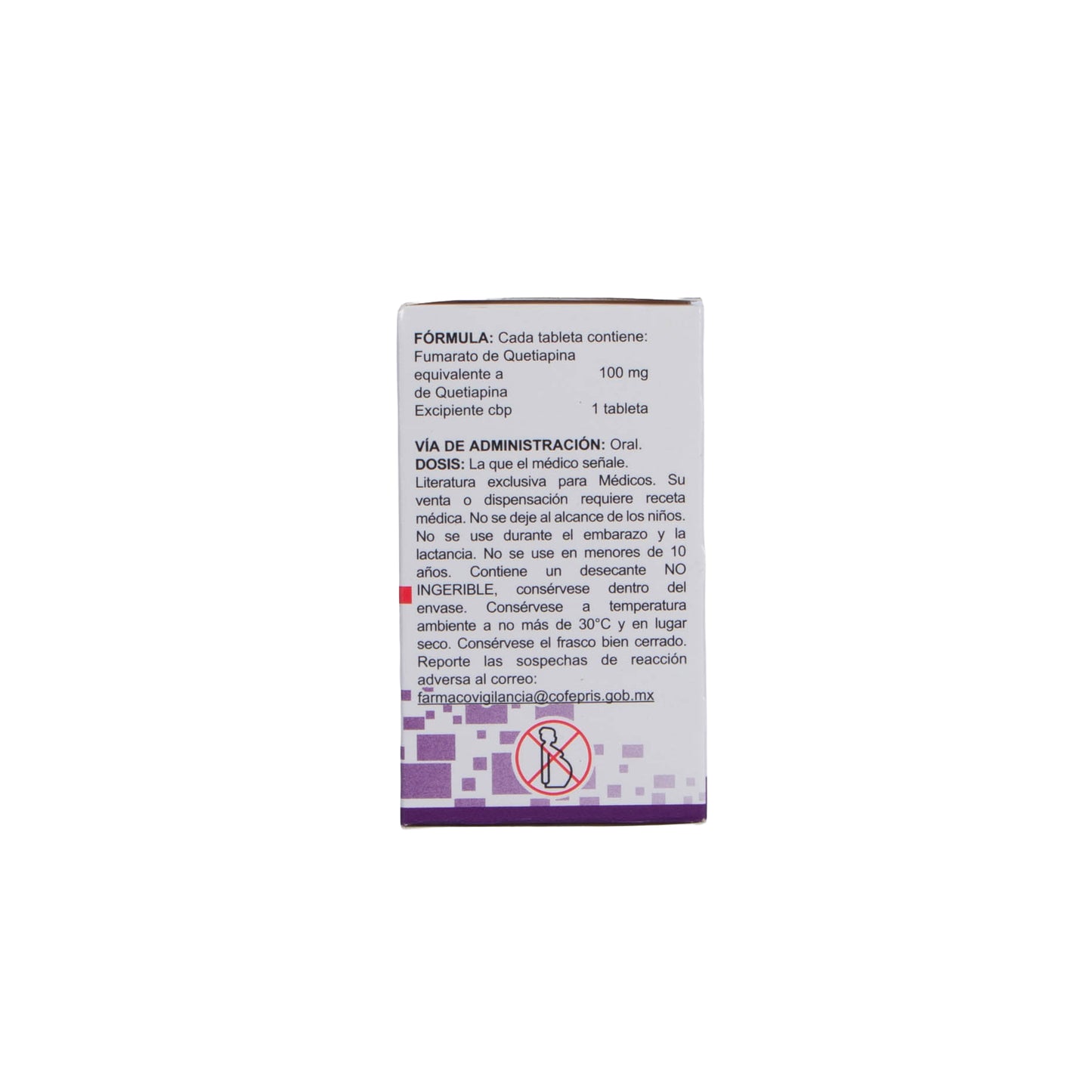 Quetiapina G.I ULT Tabletas 100 mg – Antipsicótico