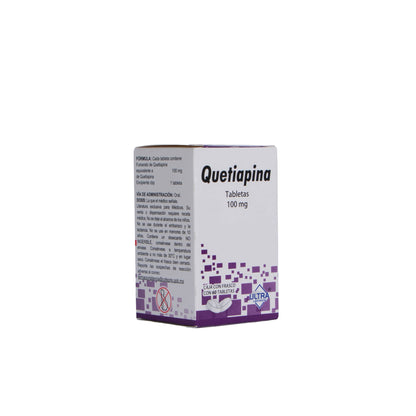Quetiapina G.I ULT Tabletas 100 mg – Antipsicótico