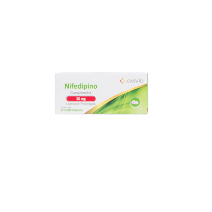 Nifedipino 30mg Comprimidos – Hipertensión